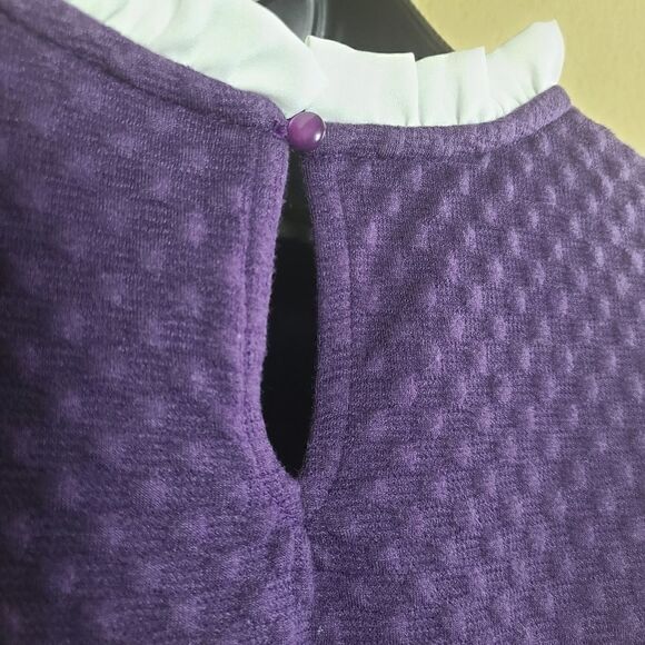 Elle Long Sleeve Mixed Shirt - Picture 6 of 8